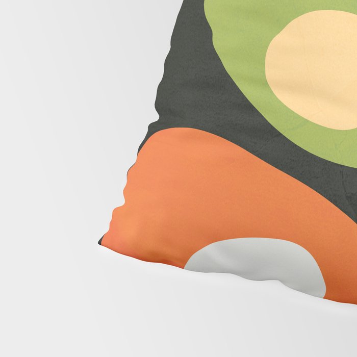 Mid-Century Abstract Balance 13 Pillow Sham Gallery Image 4
