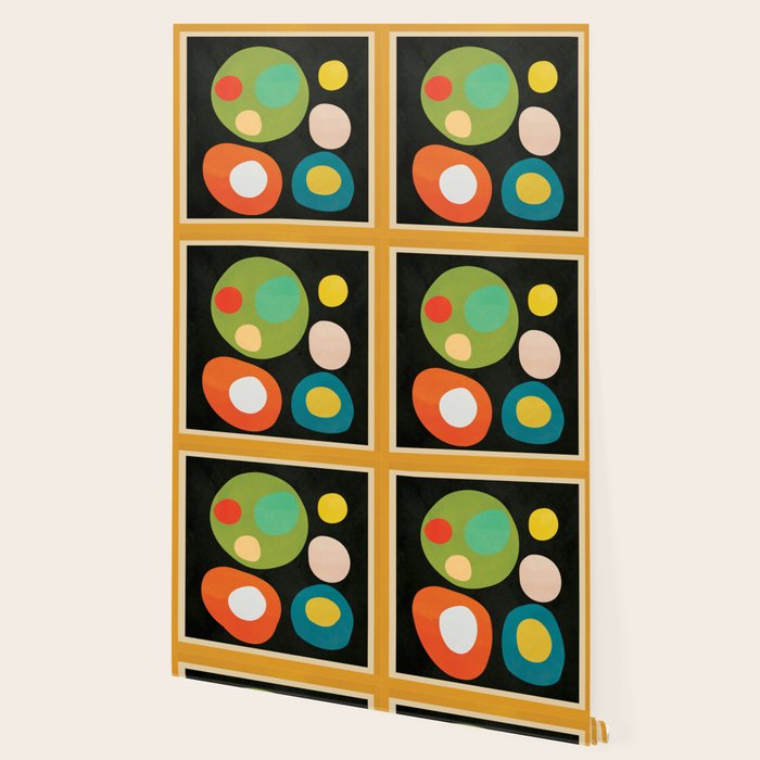 Mid-Century Abstract Balance 13 Wallpaper Gallery Image 2