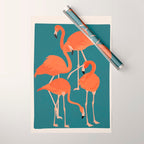 Graceful Flamingos 3 Wrapping Paper Gallery Image 1