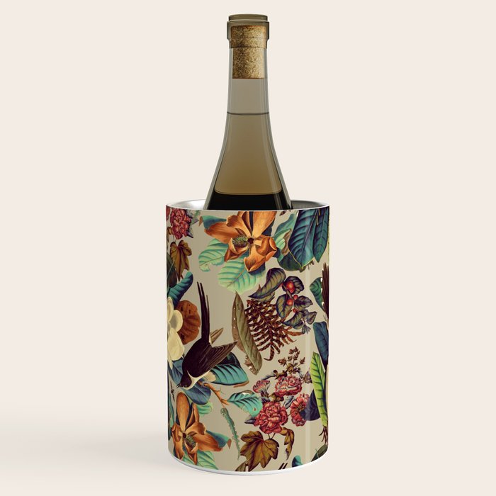 FLORAL AND BIRDS XXI-II Wine Chiller Gallery Image 1