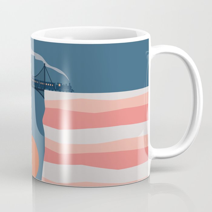 Cat Landscape 14 Coffee Mug Gallery Image 1