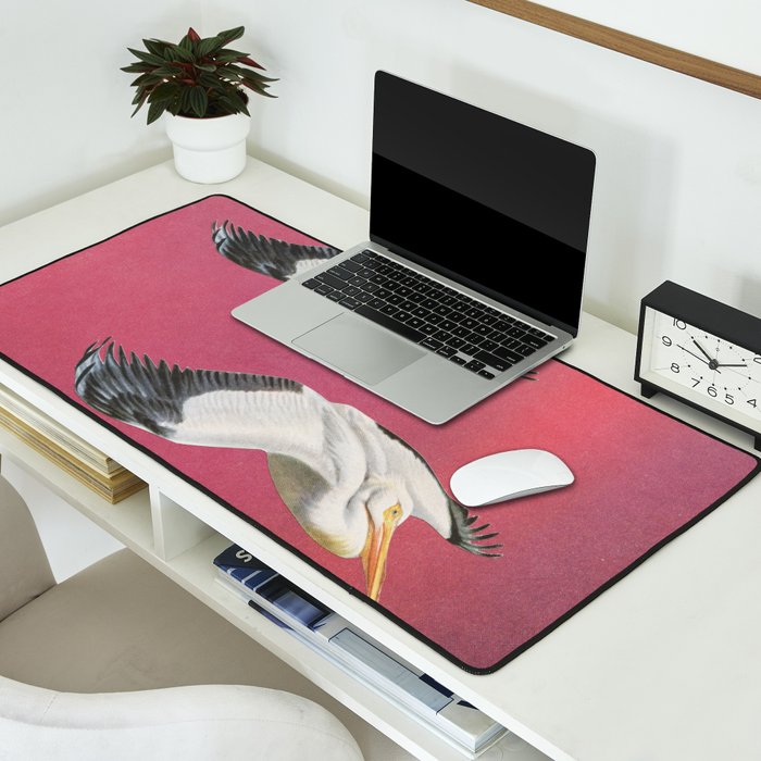 Pelicans in Space Desk Mat Gallery Image 2