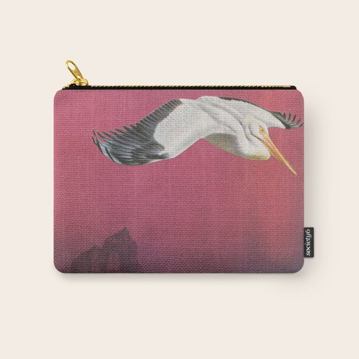 Pelicans in Space Carry All Pouch Gallery Image 1