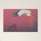 Pelicans in Space Welcome Mat Gallery Image 1