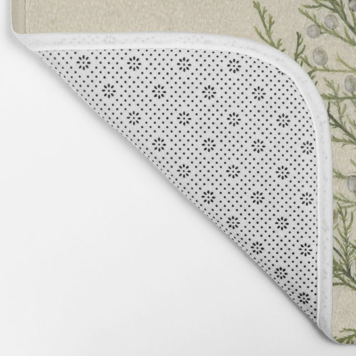 Botanical Juniper Bath Mat Gallery Image 2