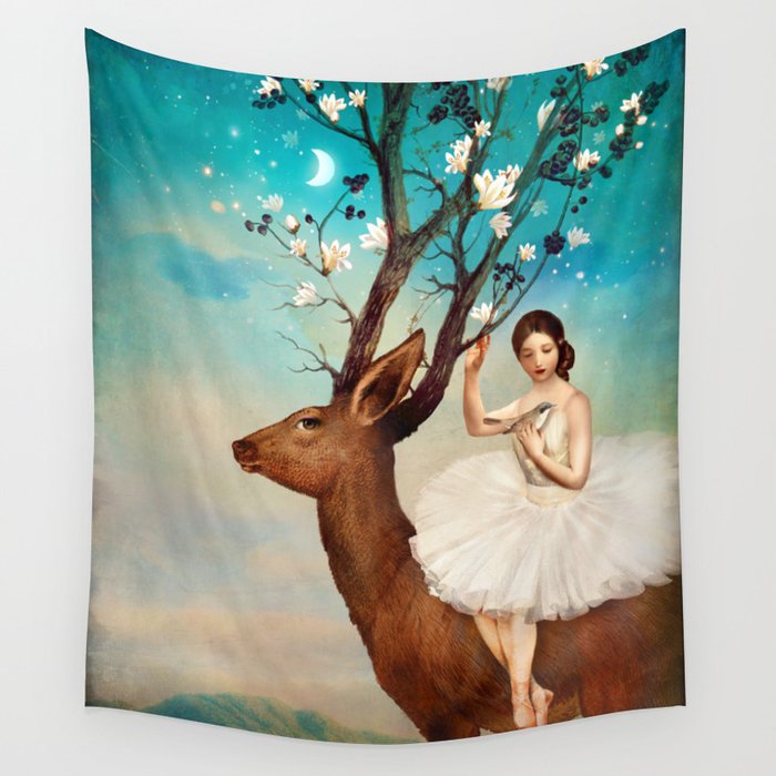 The Wandering Forest Wall Tapestry Gallery Image 4