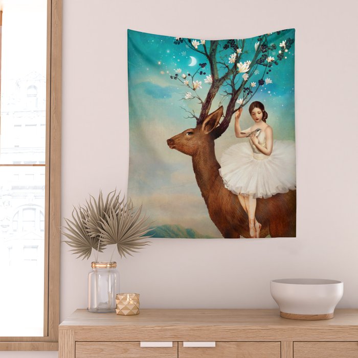 The Wandering Forest Wall Tapestry Gallery Image 2