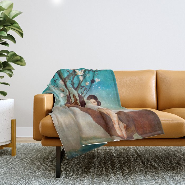 The Wandering Forest Throw Blanket Gallery Image 1