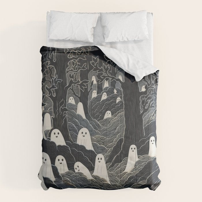 Ghost Forest Comforter Gallery Image 6
