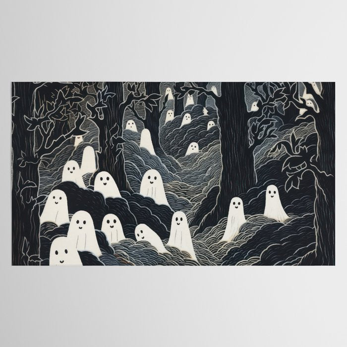 Ghost Forest Tablecloth Gallery Image 2