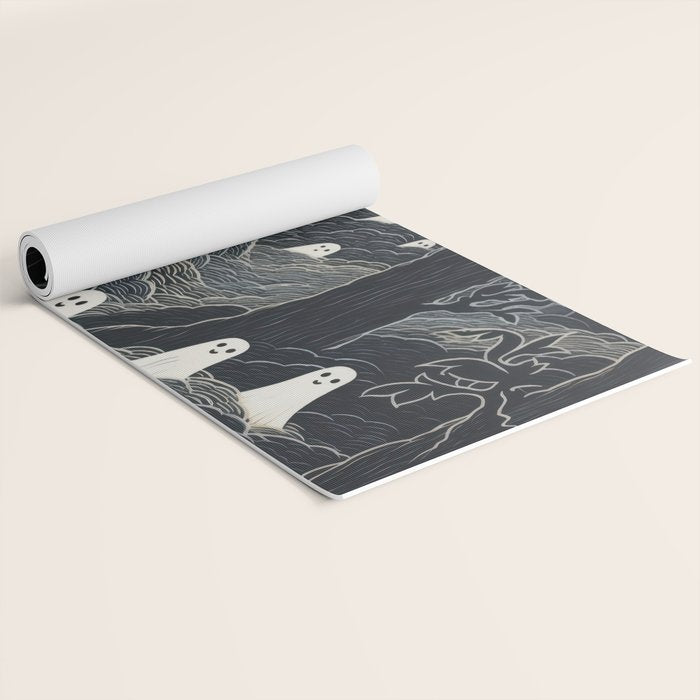 Ghost Forest Yoga Mat Gallery Image 2