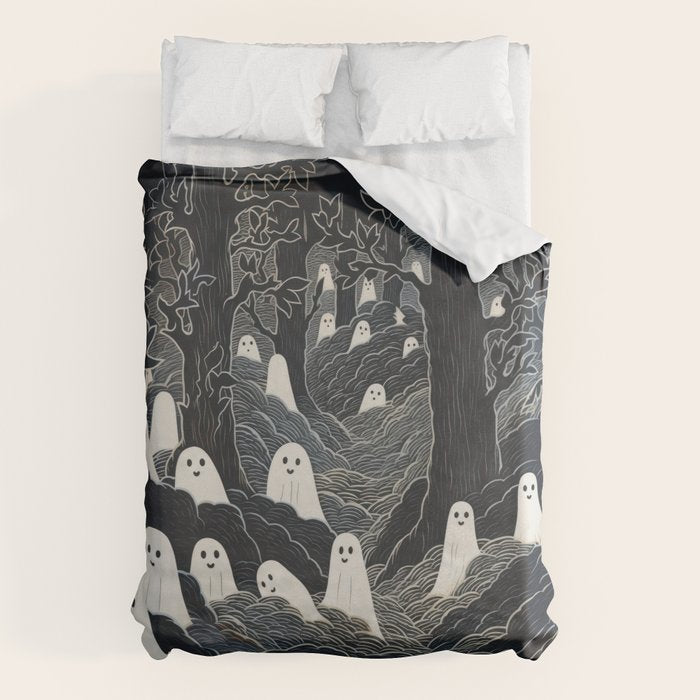 Ghost Forest Duvet Cover Gallery Image 1
