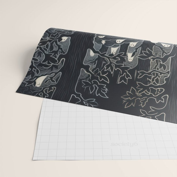 Ghost Forest Wrapping Paper Gallery Image 2
