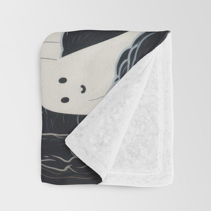 Ghost Forest Throw Blanket Gallery Image 3
