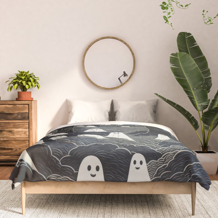 Ghost Forest Comforter Gallery Image 3