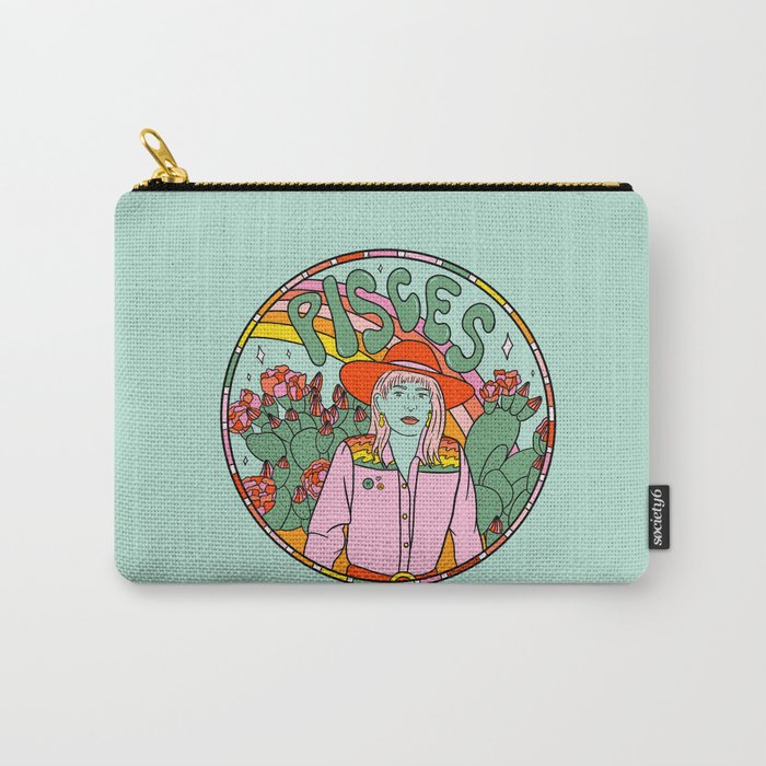 Pisces Cowgirl Carry All Pouch Gallery Image 1