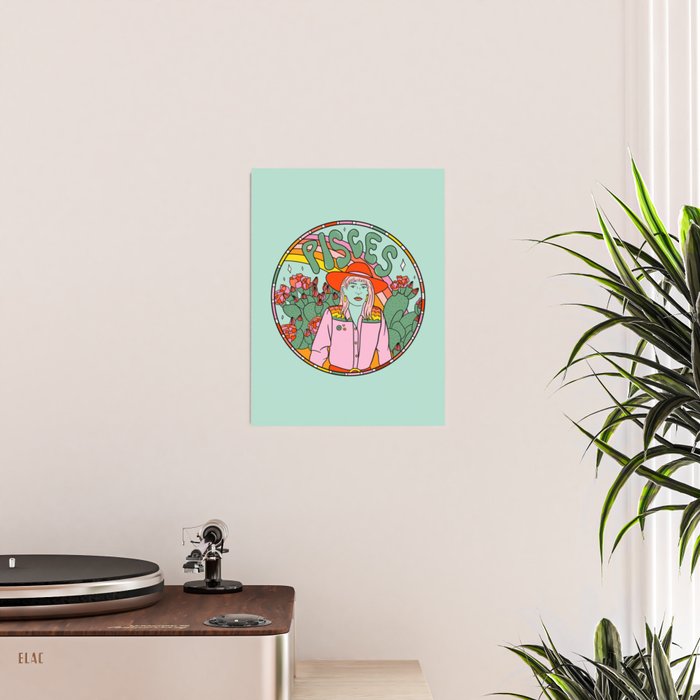 Pisces Cowgirl Poster Gallery Image 2