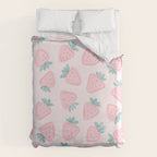 Sweet Strawberries Duvet Cover Gallery Image 6