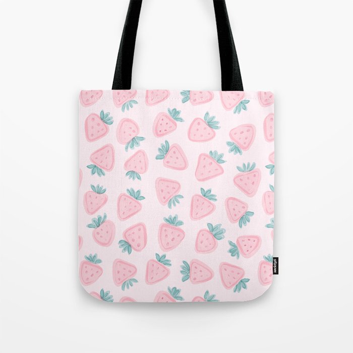 Sweet Strawberries Tote Bag Gallery Image 1