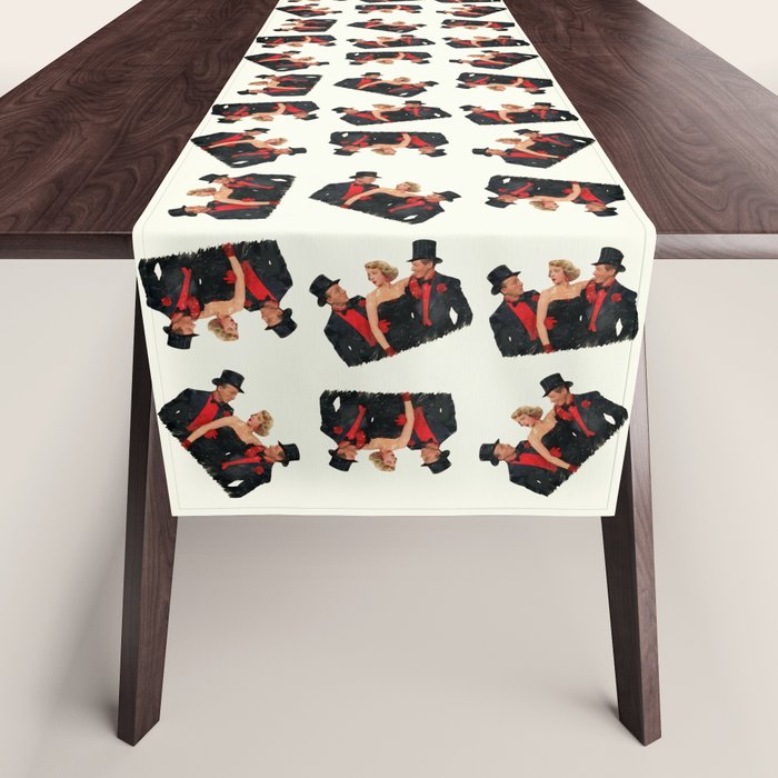 Mister Bones (White Christmas) Table Runner Gallery Image 1