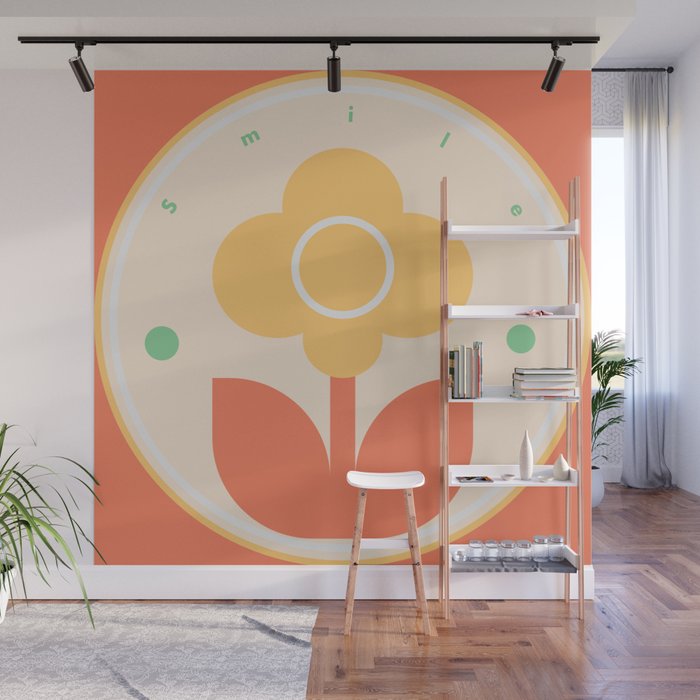 Smile, Always Smile Wall Mural Gallery Image 1
