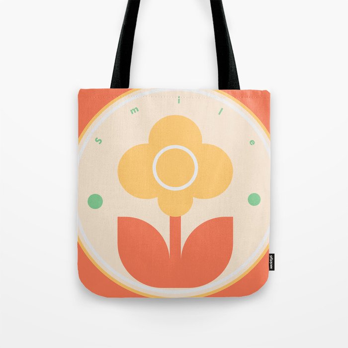 Smile, Always Smile Tote Bag Gallery Image 1