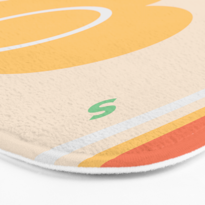 Smile, Always Smile Bath Mat Gallery Image 3