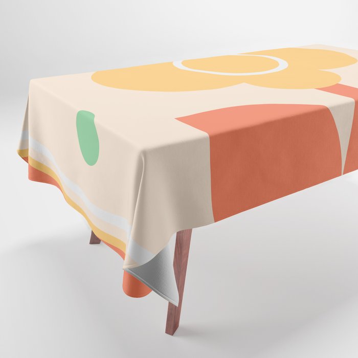 Smile, Always Smile Tablecloth Gallery Image 1