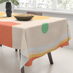 Smile, Always Smile Tablecloth Gallery Image 3