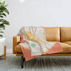 Smile, Always Smile Throw Blanket Gallery Image 1