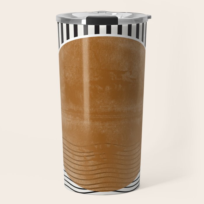 Abstract Modern  Travel Mug Gallery Image 1