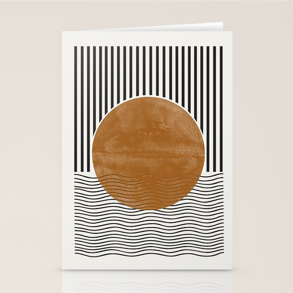 Abstract Modern  Stationery Card Gallery Image 2