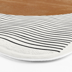 Abstract Modern  Bath Mat Gallery Image 3