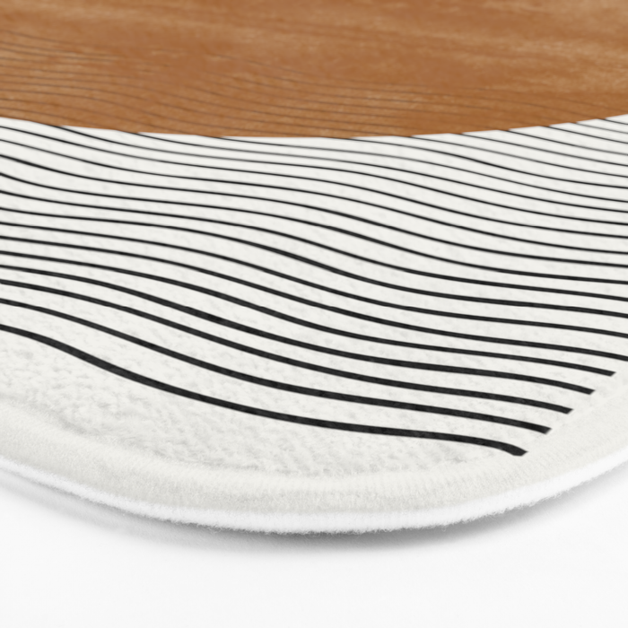 Abstract Modern  Bath Mat Gallery Image 3