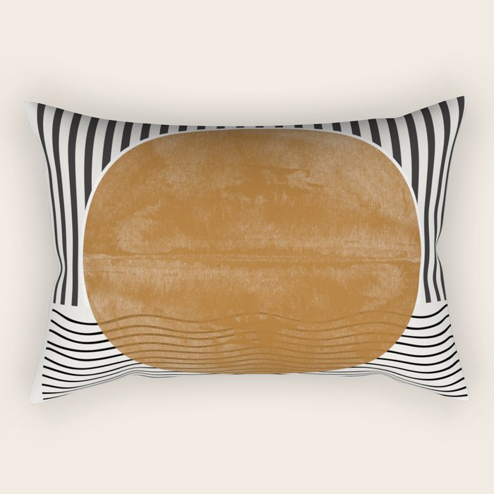 Abstract Modern  Rectangular Pillow Gallery Image 2