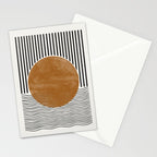 Abstract Modern  Stationery Card Gallery Image 2