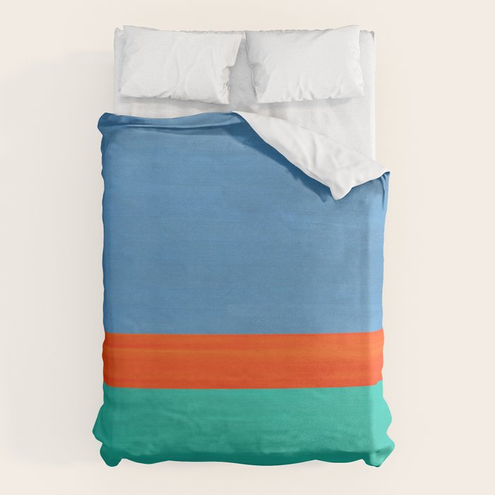 Orange Ocean Sun Duvet Cover Gallery Image 6