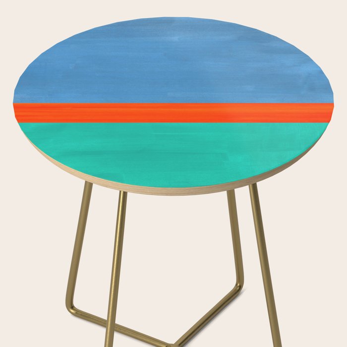 Orange Ocean Sun Side Table Gallery Image 2