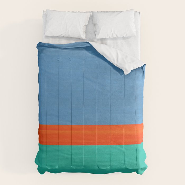 Orange Ocean Sun Comforter Gallery Image 6