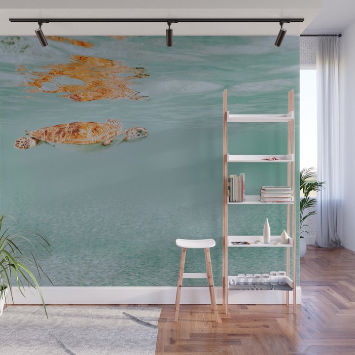 sea turtle ii Wall Mural Gallery Image 1