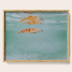 sea turtle ii Serving Tray Gallery Image 1