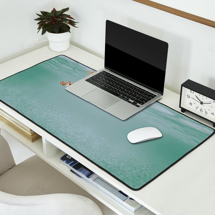 sea turtle ii Desk Mat Gallery Image 2