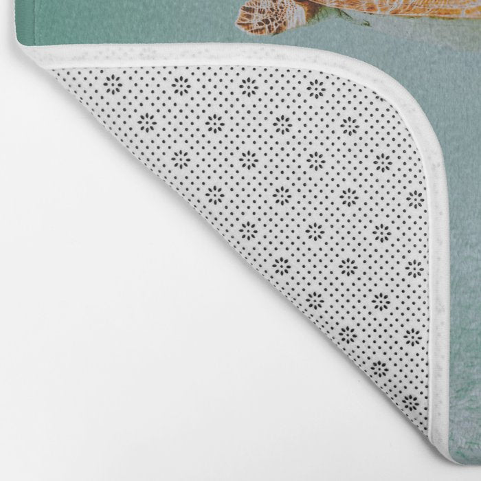 sea turtle ii Bath Mat Gallery Image 2