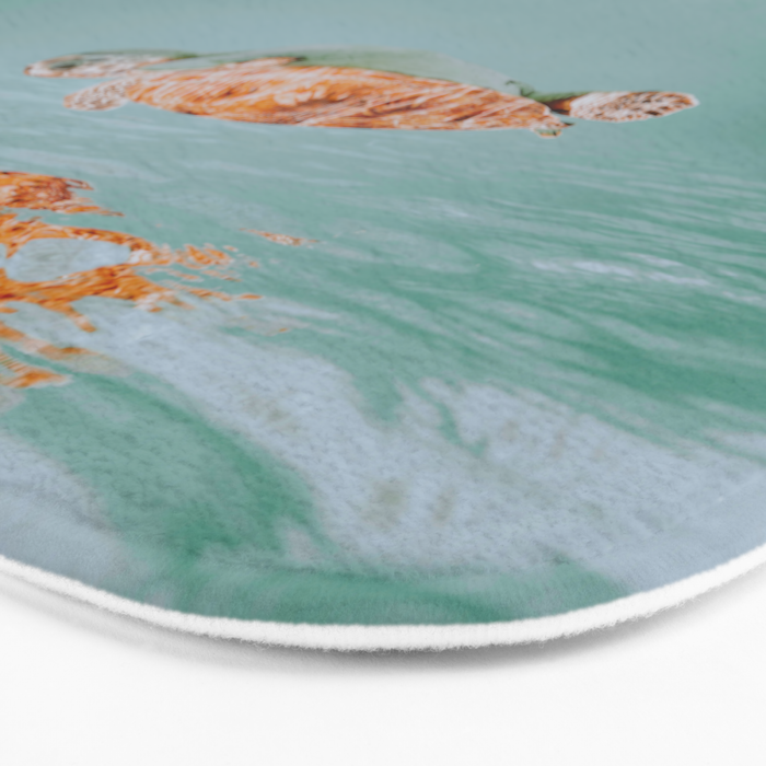sea turtle ii Bath Mat Gallery Image 3
