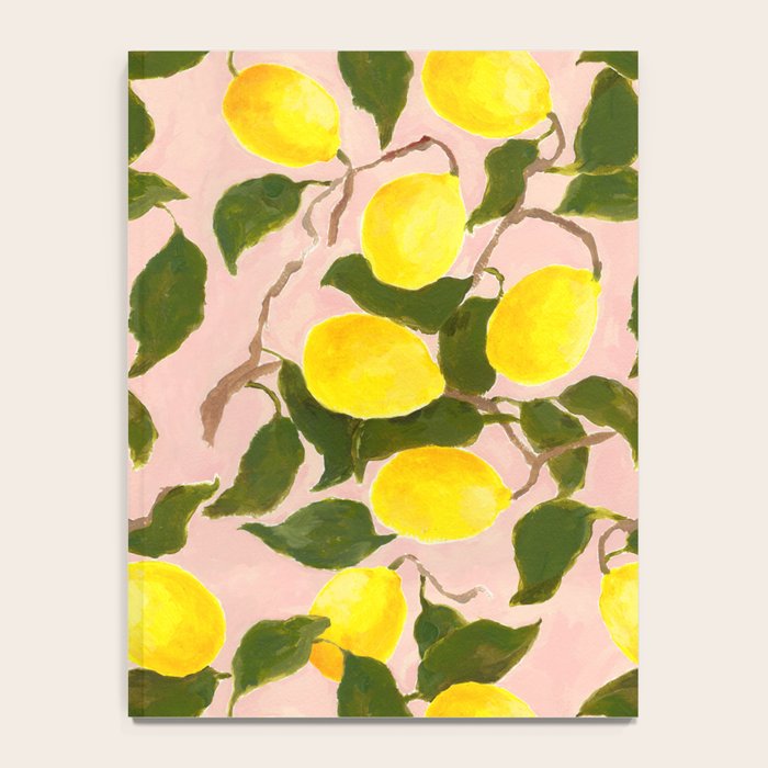 Summer Harvest Lemon Notebook Gallery Image 4