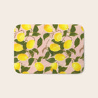 Summer Harvest Lemon Bath Mat Gallery Image 1