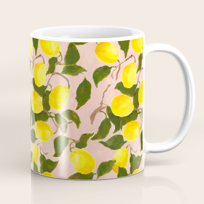 Summer Harvest Lemon Coffee Mug Gallery Image 1