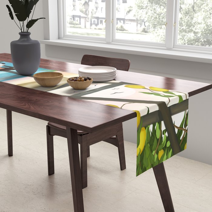 Beneath the Lemon Canopy Table Runner Gallery Image 2