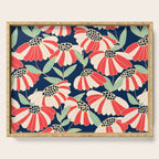Botany pattern Serving Tray Gallery Image 1