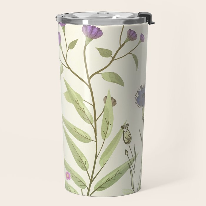 Little Blooming Wildflowers Travel Mug Gallery Image 2